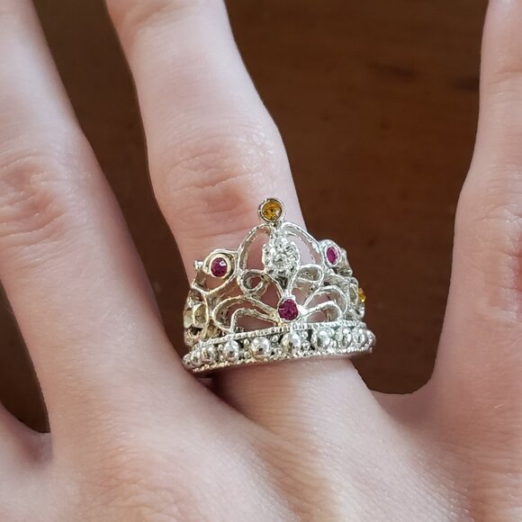 Royal Crown ring Princess Queen - Picture 2 of 10